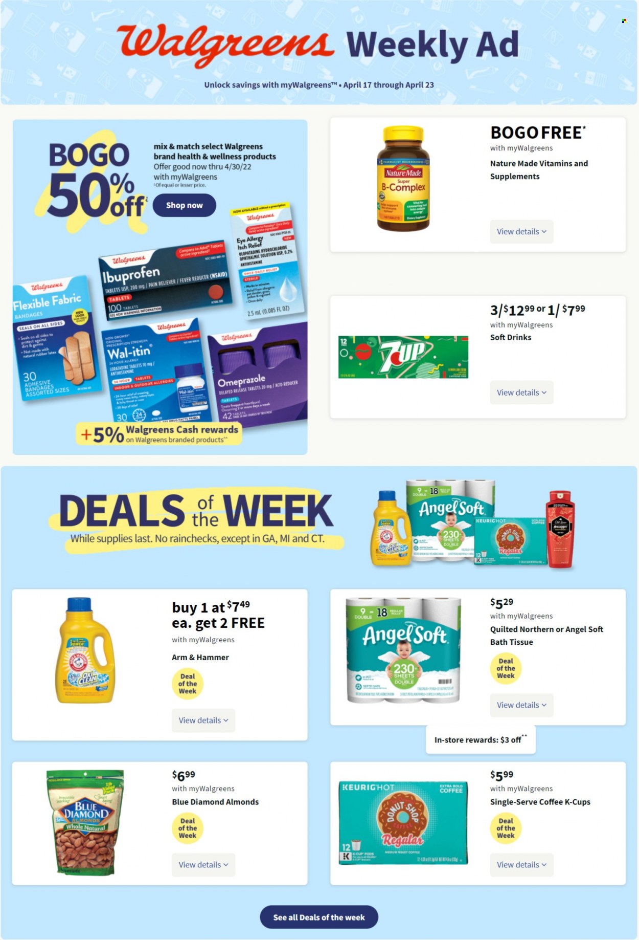 Walgreens ad - 04/17/2022 - 04/23/2022. Page 1