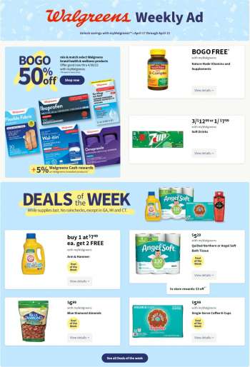 Walgreens Flyer - 04/17/2022 - 04/23/2022.