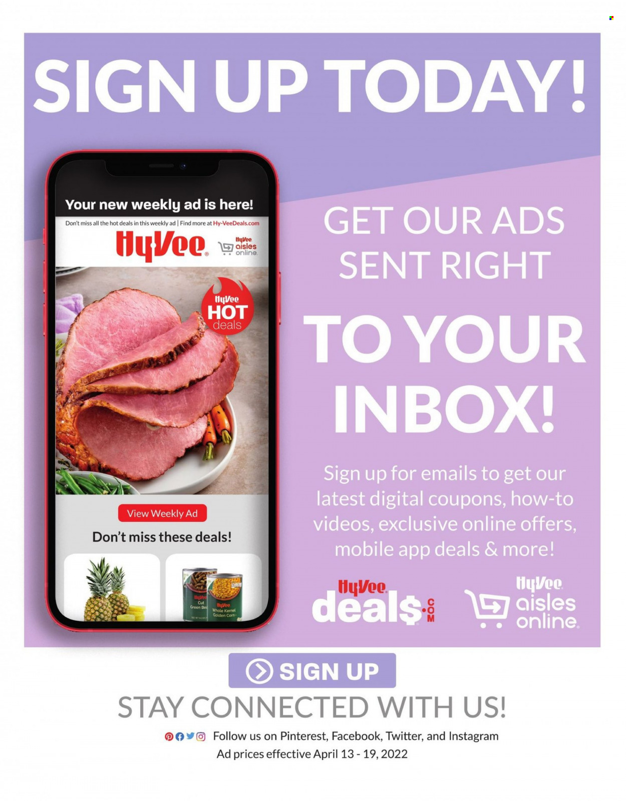 Hy-Vee ad - 04/13/2022 - 04/19/2022. Page 13