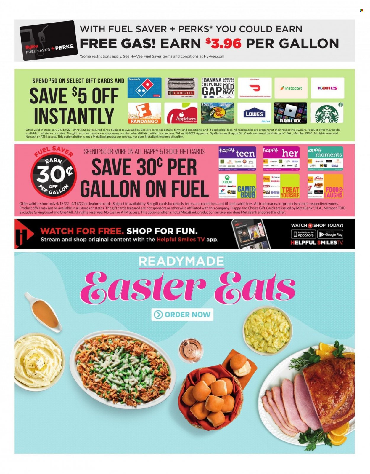 Hy-Vee ad - 04/13/2022 - 04/19/2022. Page 44