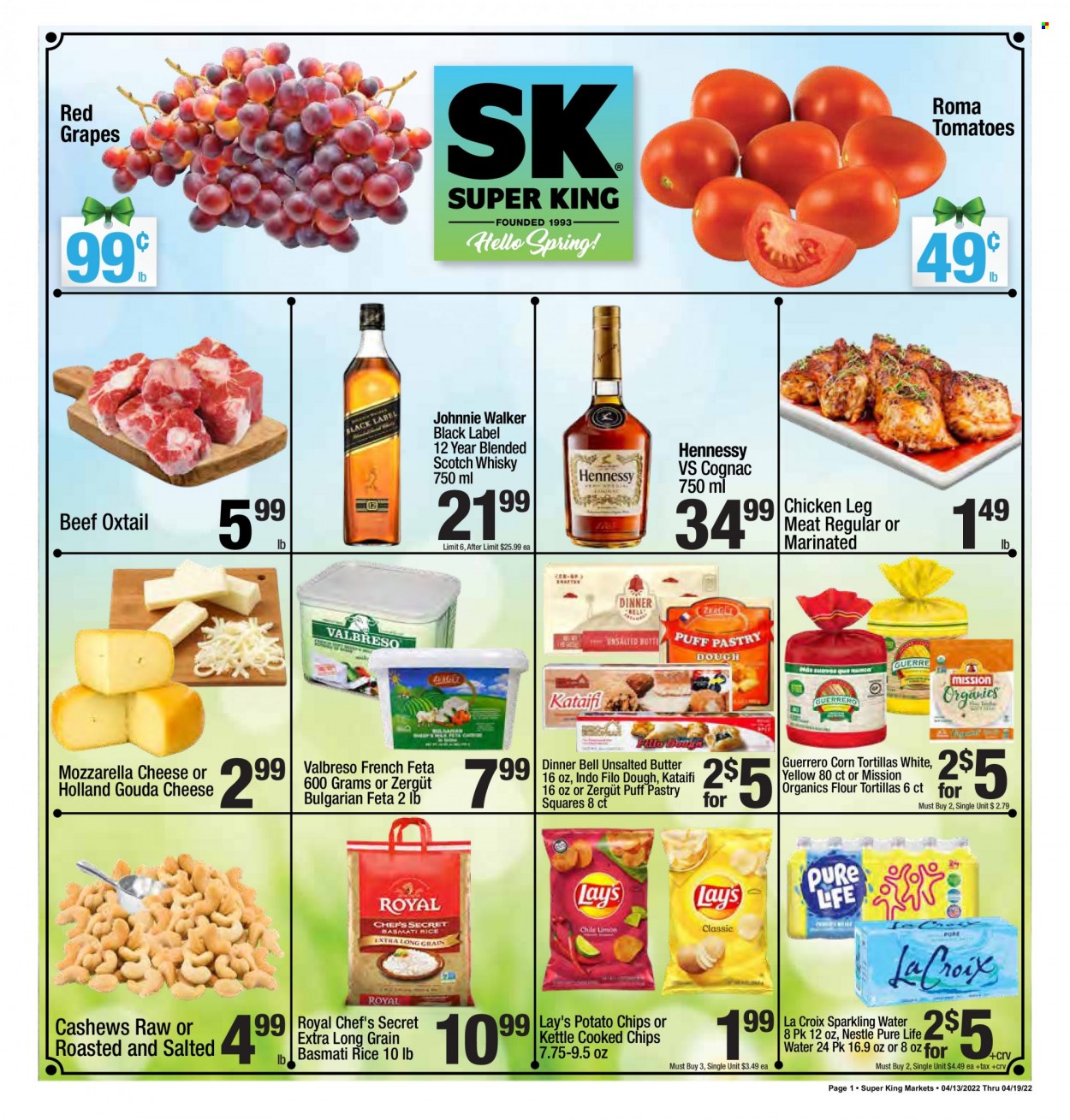Super King Markets ad - 04/13/2022 - 04/19/2022. Page 1