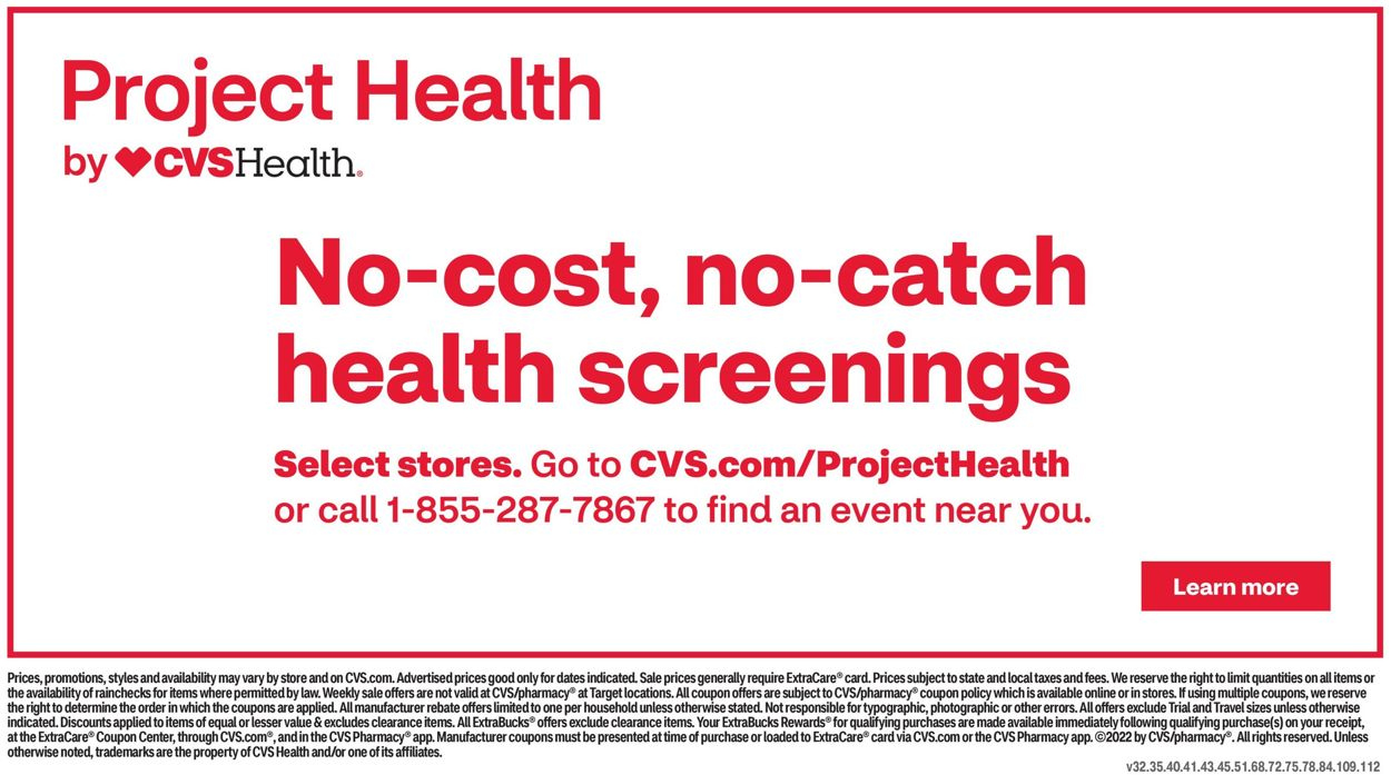 CVS Pharmacy ad - 04/10/2022 - 04/16/2022. Page 16