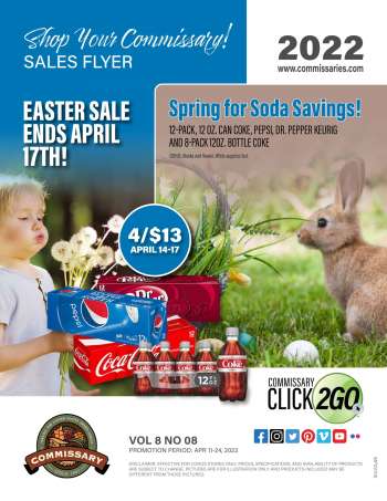 Commissary Flyer - 04/11/2022 - 04/24/2022.