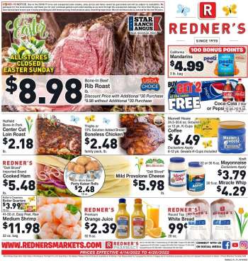 Redner's Markets Ad