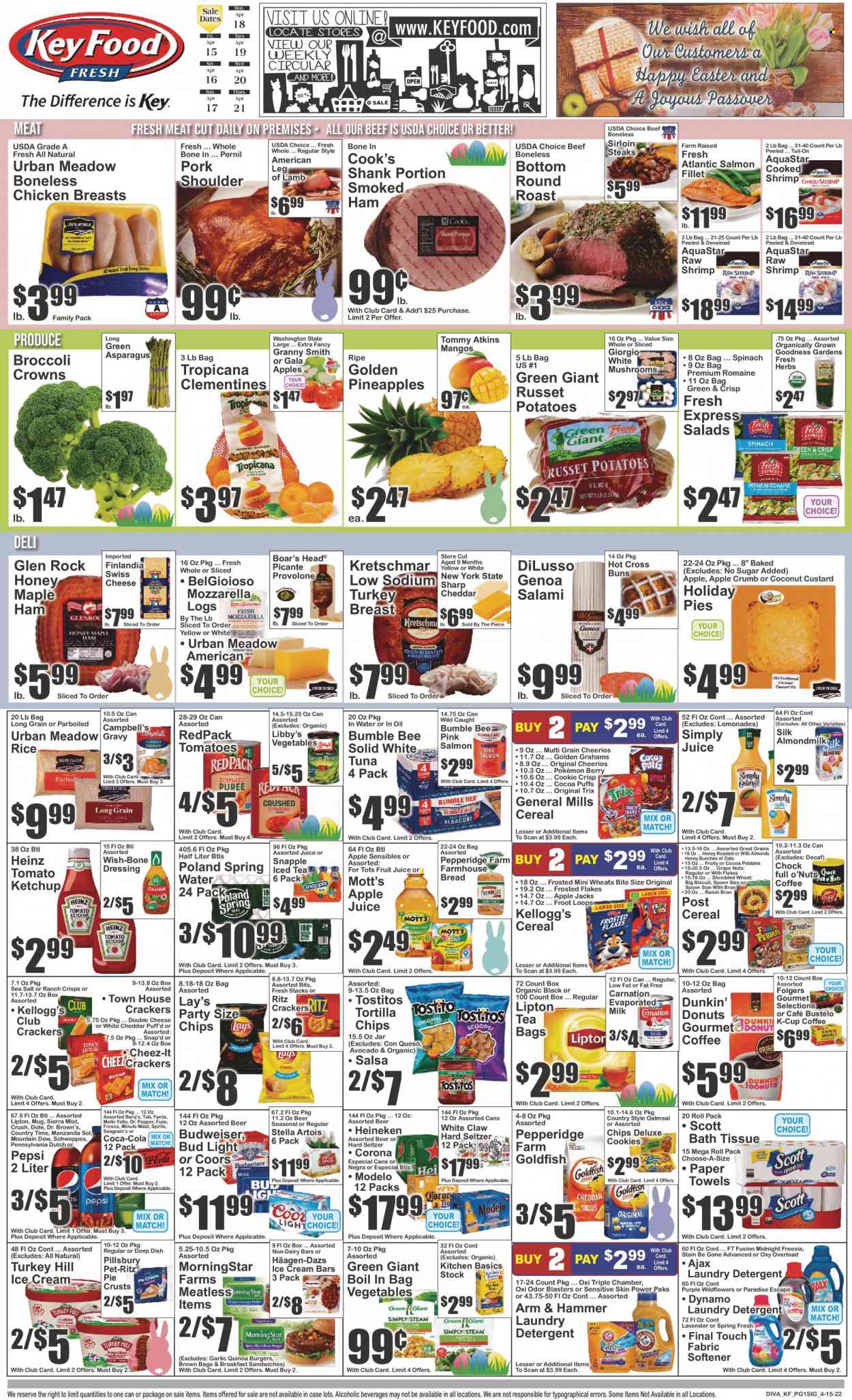 Key Food ad - 04/15/2022 - 04/21/2022. Page 1