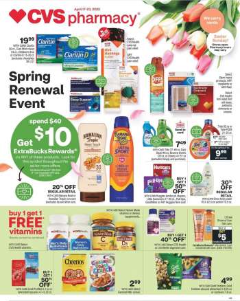 CVS Pharmacy Flyer - 04/17/2022 - 04/23/2022.