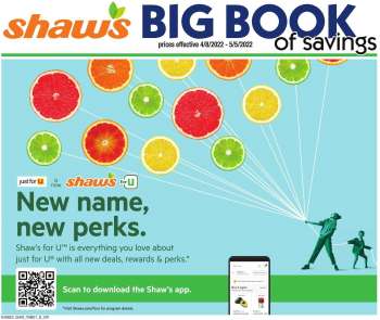 Shaw’s Flyer - 04/08/2022 - 05/05/2022.