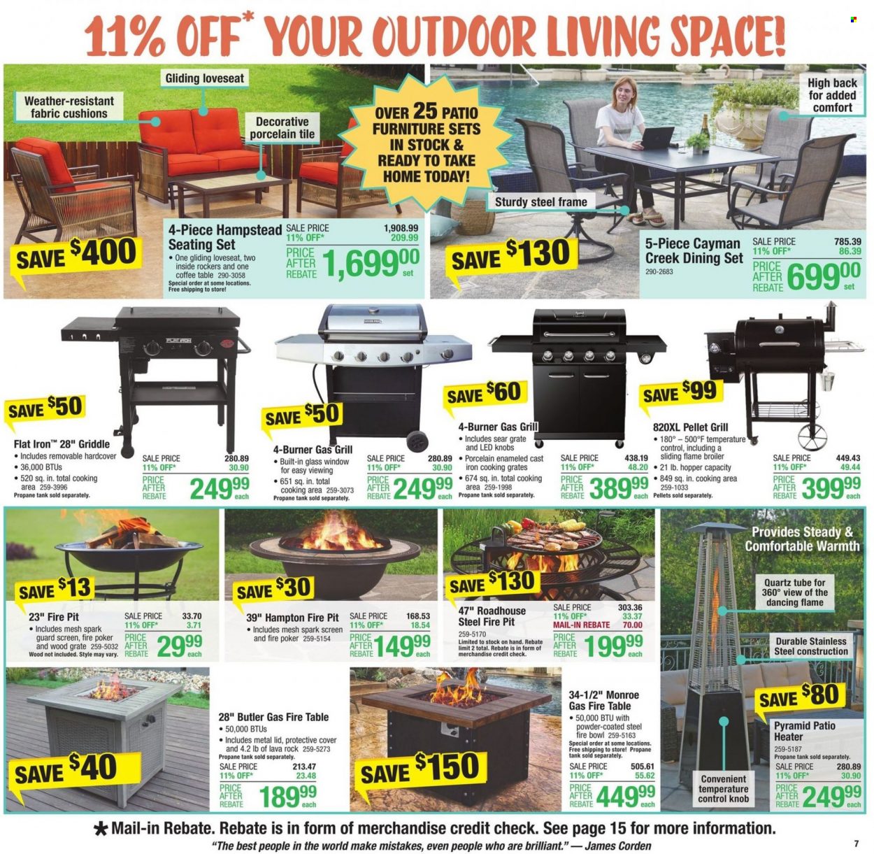 Menards ad - 04/13/2022 - 04/23/2022. Page 7