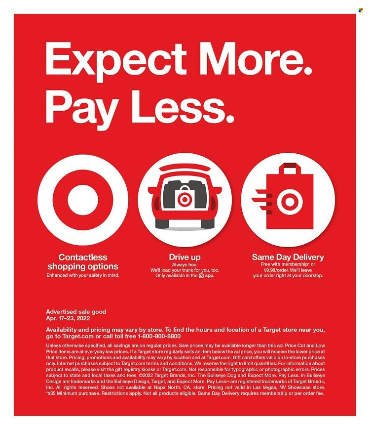 Target ad - 04/17/2022 - 04/23/2022. Page 36