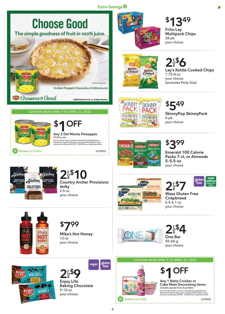 Publix ad - 04/09/2022 - 04/22/2022. Page 4