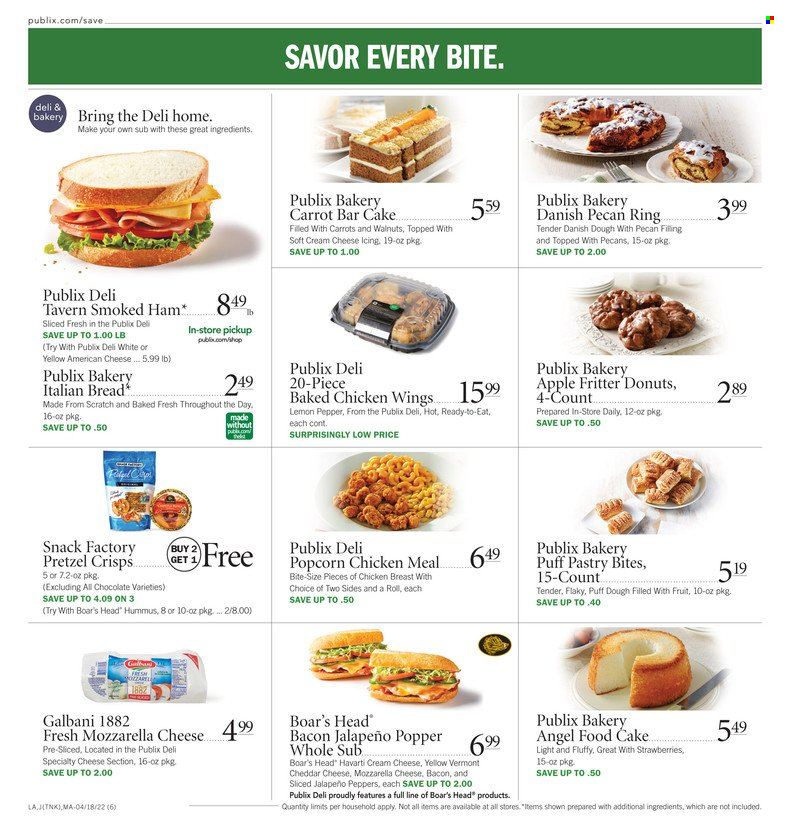 Publix ad - 04/18/2022 - 04/20/2022. Page 6