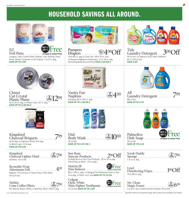 Publix ad - 04/18/2022 - 04/20/2022. Page 12