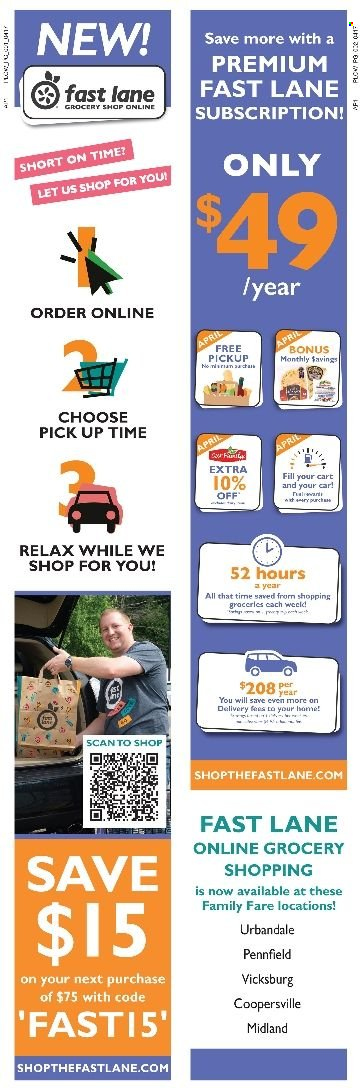 Family Fare ad - 04/18/2022 - 04/23/2022. Page 9
