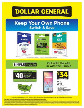 Dollar General Flyer - 04/17/2022 - 05/14/2022.