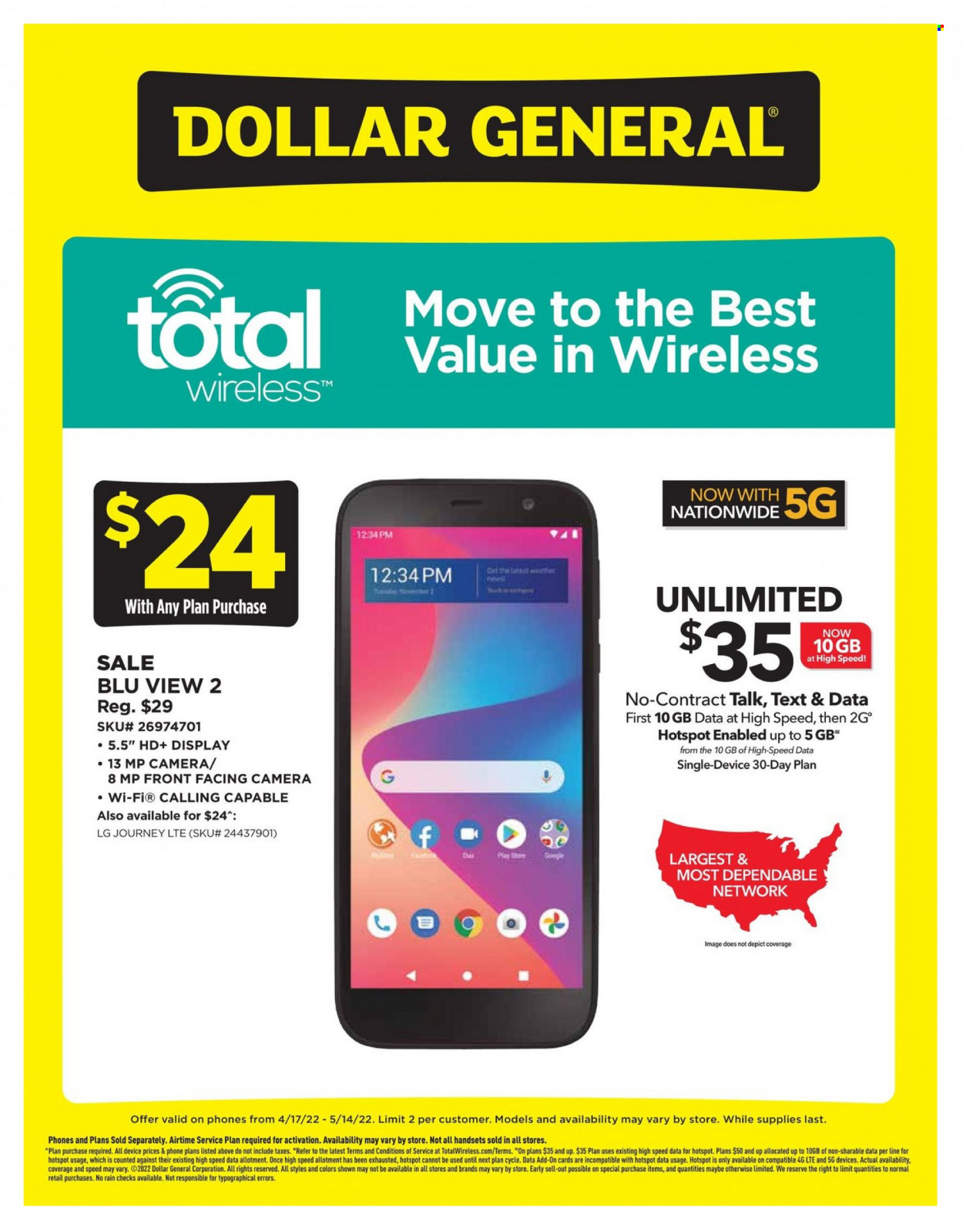Dollar General ad - 04/17/2022 - 05/14/2022. Page 2