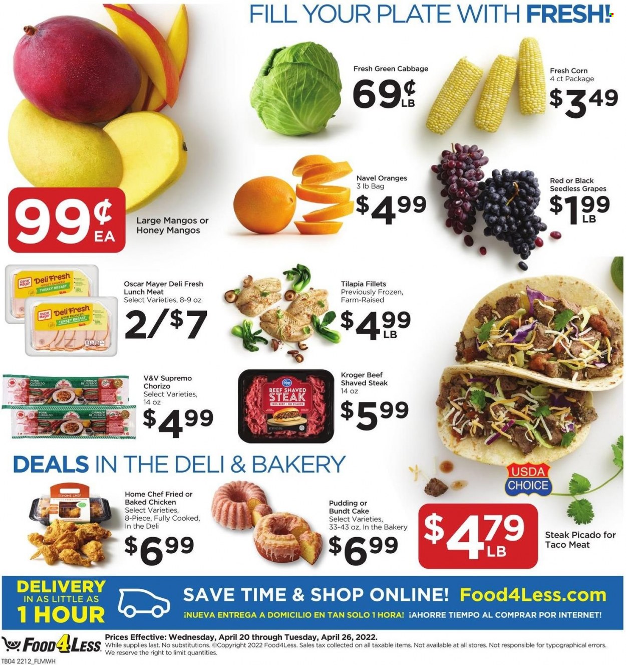 Food 4 Less ad - 04/20/2022 - 04/26/2022. Page 4