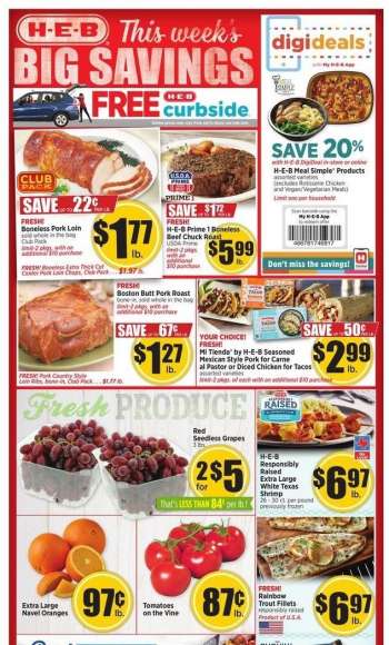 H-E-B Flyer - 04/20/2022 - 04/26/2022.