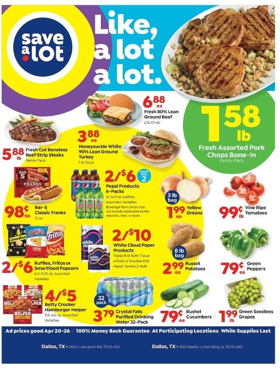 Save a Lot ad - 04/20/2022 - 04/26/2022. Page 1
