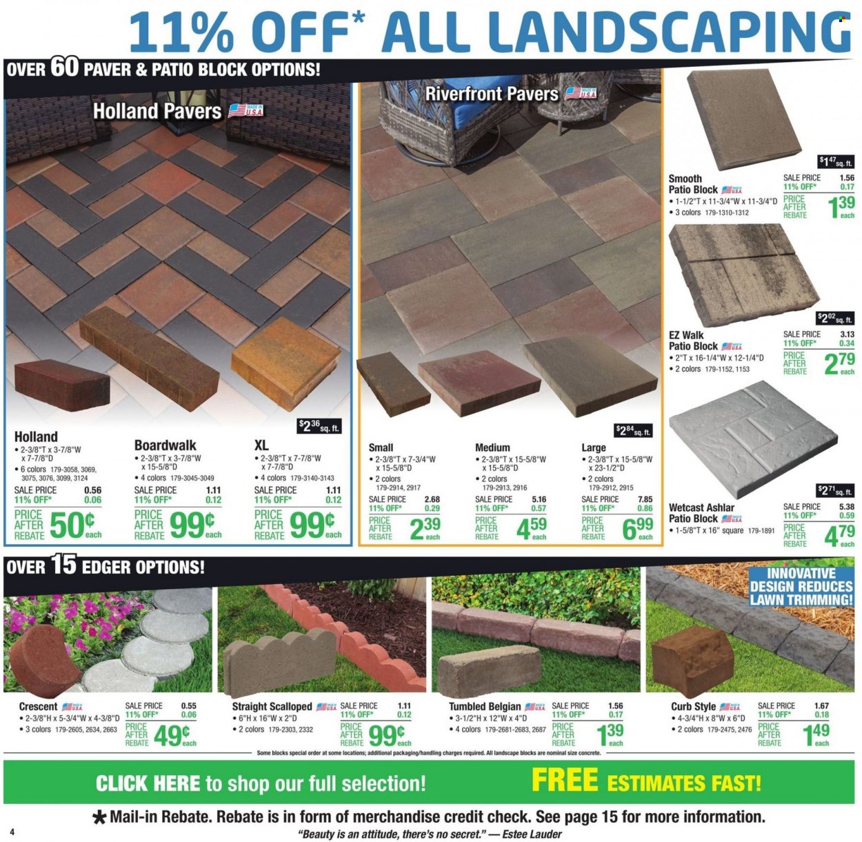 Menards ad - 04/20/2022 - 04/30/2022. Page 4