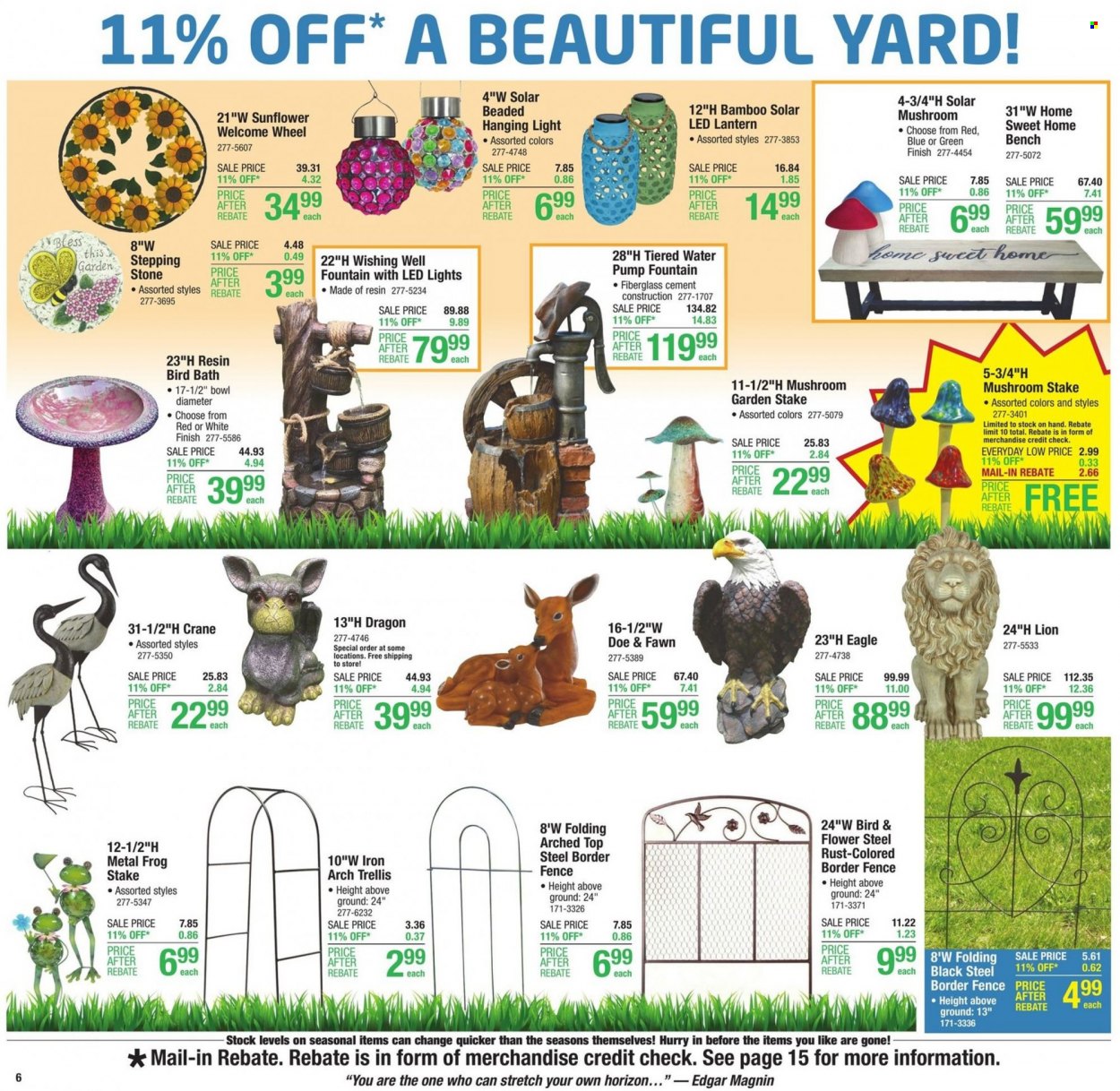 Menards ad - 04/20/2022 - 04/30/2022. Page 6