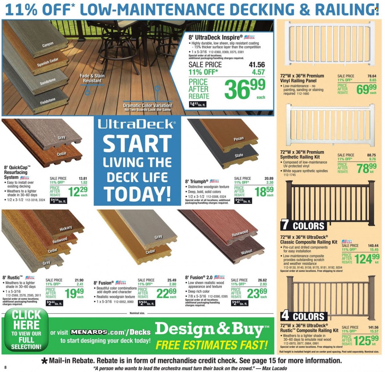 Menards ad - 04/20/2022 - 04/30/2022. Page 8