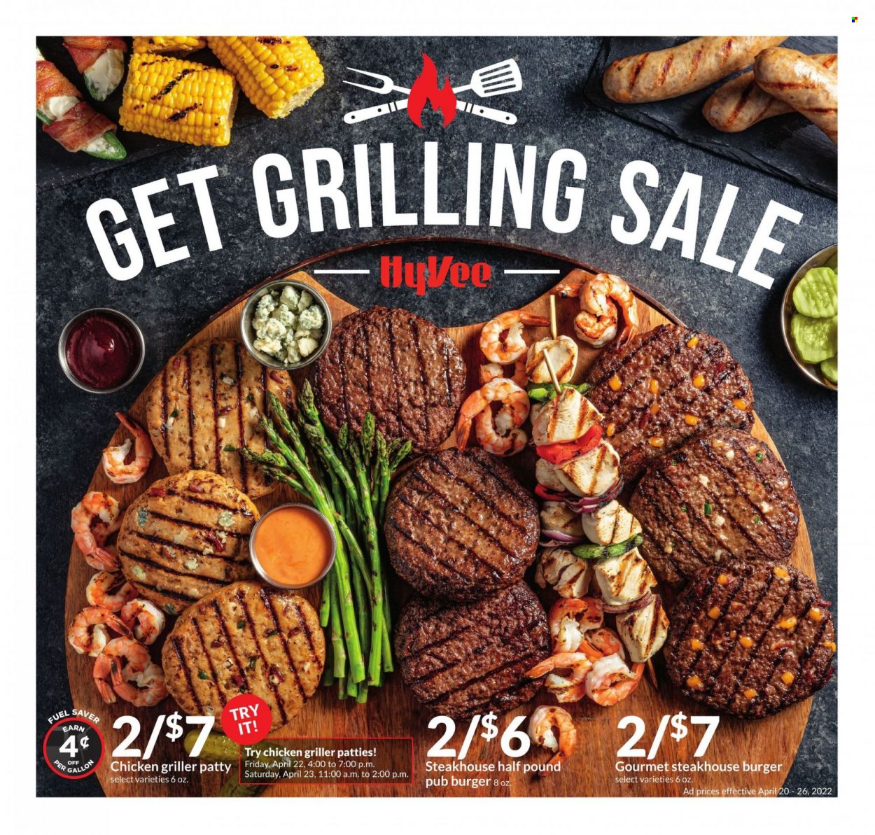 Hy-Vee ad - 04/20/2022 - 04/26/2022. Page 1