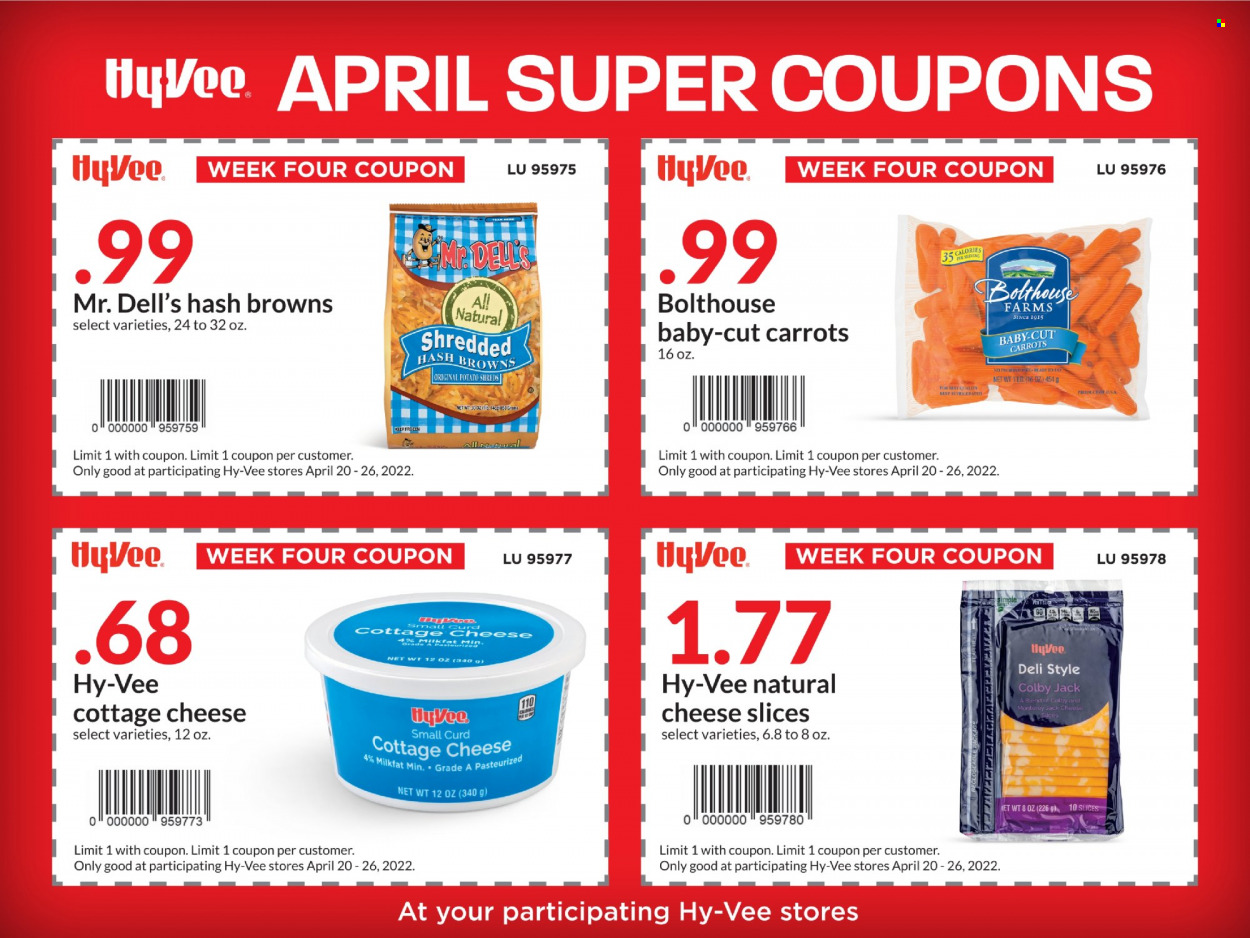 Hy-Vee ad - 04/20/2022 - 04/26/2022. Page 1