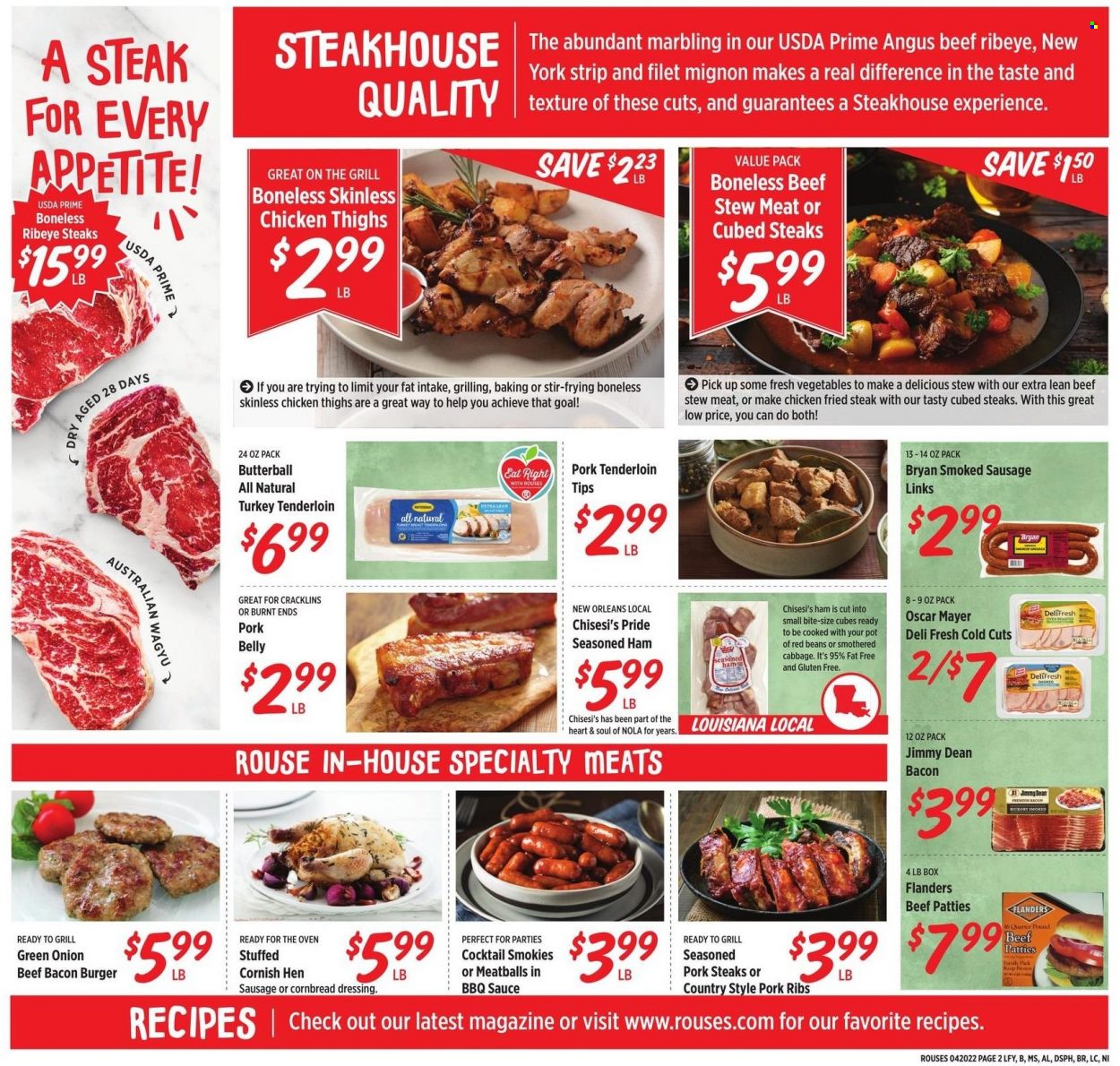 Rouses Markets ad - 04/20/2022 - 04/27/2022. Page 2