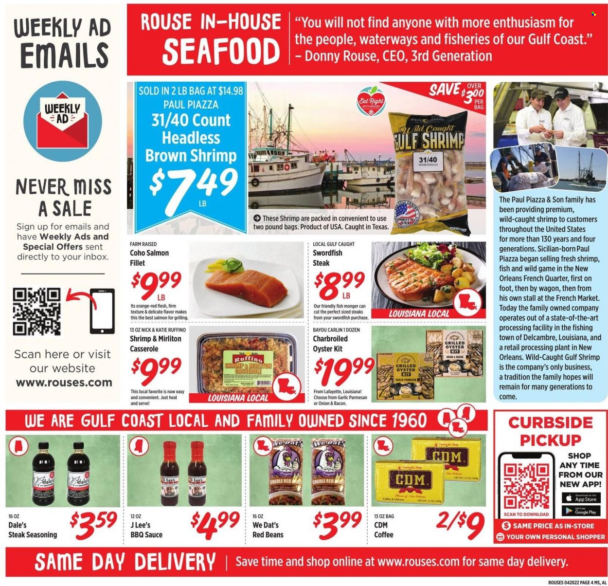 Rouses Markets ad - 04/20/2022 - 04/27/2022. Page 4