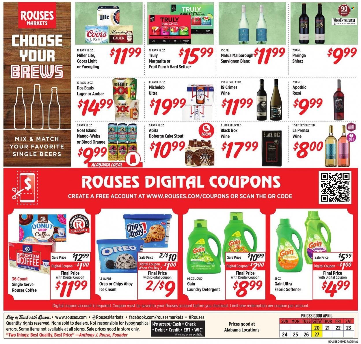 Rouses Markets ad - 04/20/2022 - 04/27/2022. Page 8