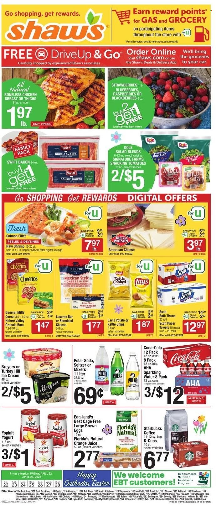Shaw’s ad - 04/22/2022 - 04/28/2022. Page 1