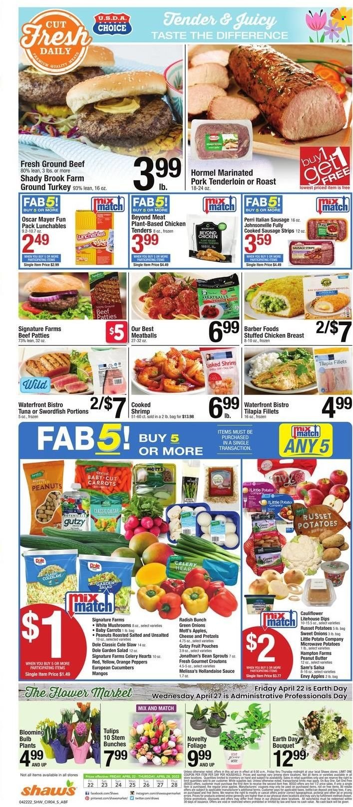 Shaw’s ad - 04/22/2022 - 04/28/2022. Page 4