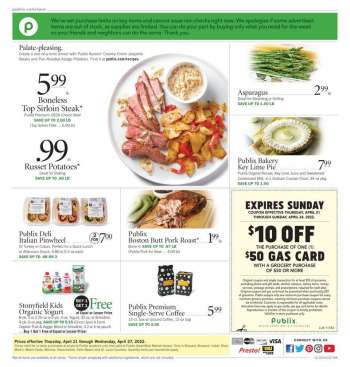 Publix Flyer - 04/21/2022 - 04/27/2022.