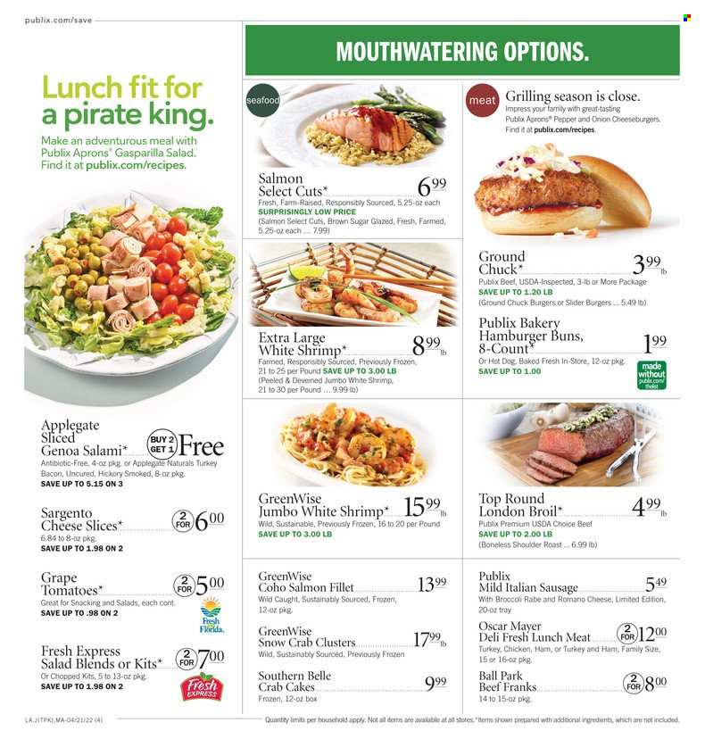 Publix ad - 04/21/2022 - 04/27/2022. Page 4