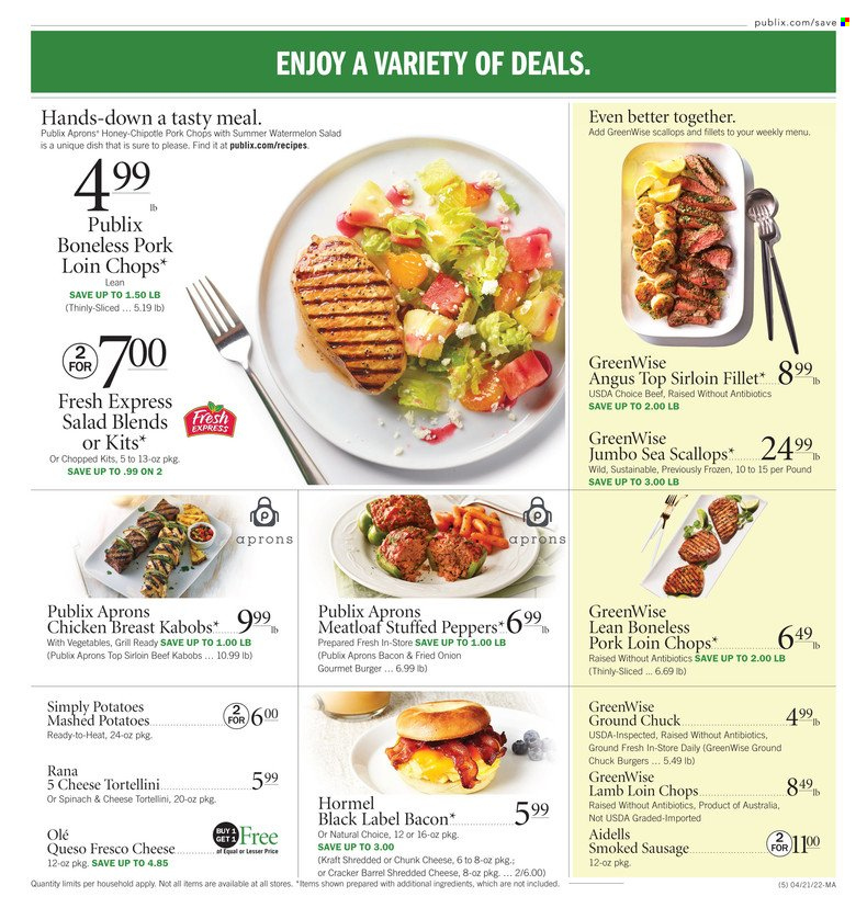 Publix ad - 04/21/2022 - 04/27/2022. Page 5
