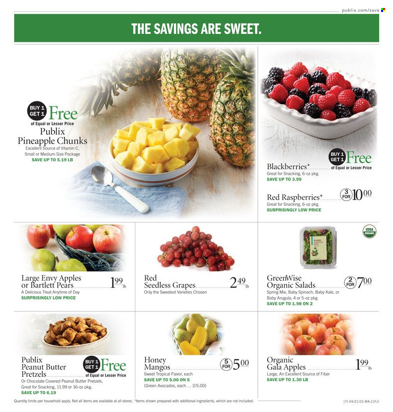 Publix ad - 04/21/2022 - 04/27/2022. Page 7