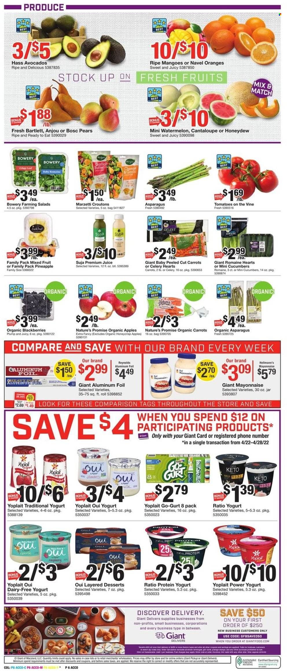 Giant Food ad - 04/22/2022 - 04/28/2022. Page 6