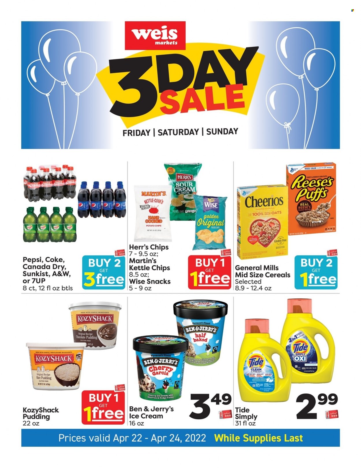 Weis ad - 04/22/2022 - 04/24/2022. Page 1