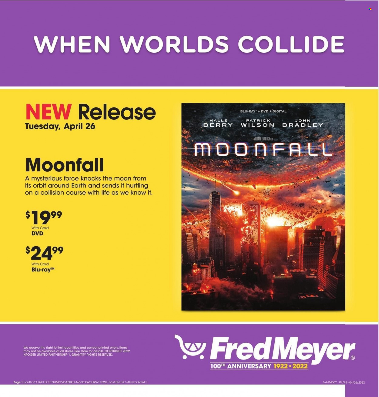 Fred Meyer ad - 04/24/2022 - 04/26/2022. Page 1