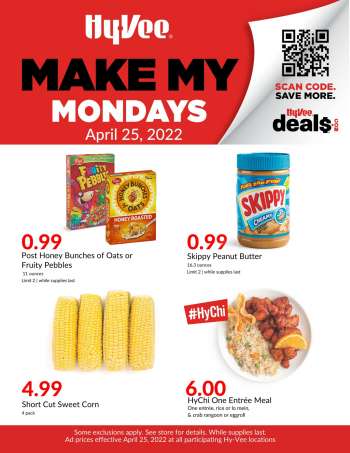 Hy-Vee Flyer - 04/25/2022 - 04/25/2022.