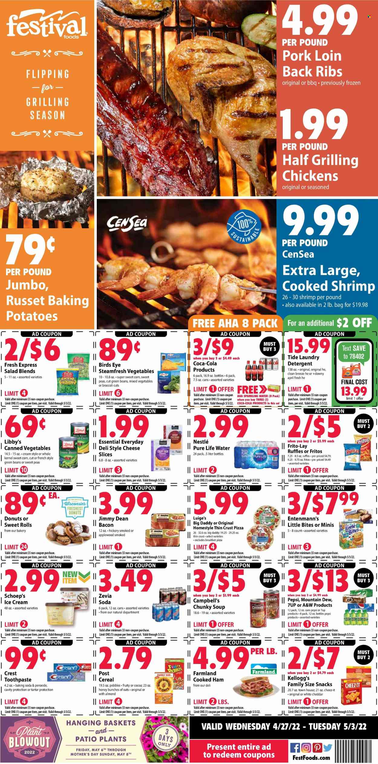 Festival Foods ad - 04/27/2022 - 05/03/2022. Page 1