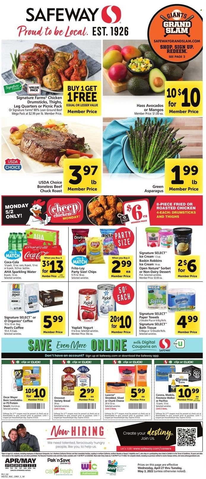 Safeway ad - 04/27/2022 - 05/03/2022. Page 1