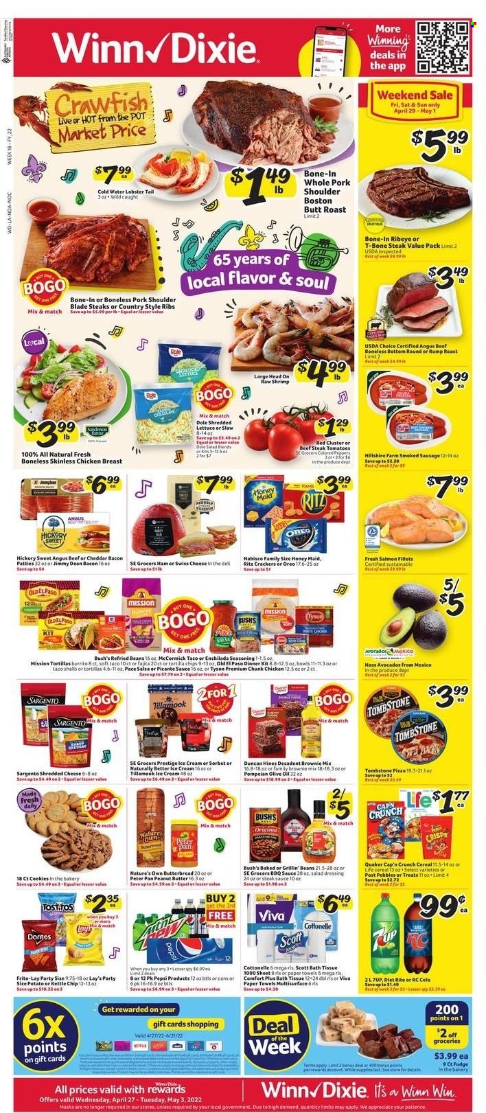 Winn Dixie ad - 04/27/2022 - 05/03/2022. Page 1