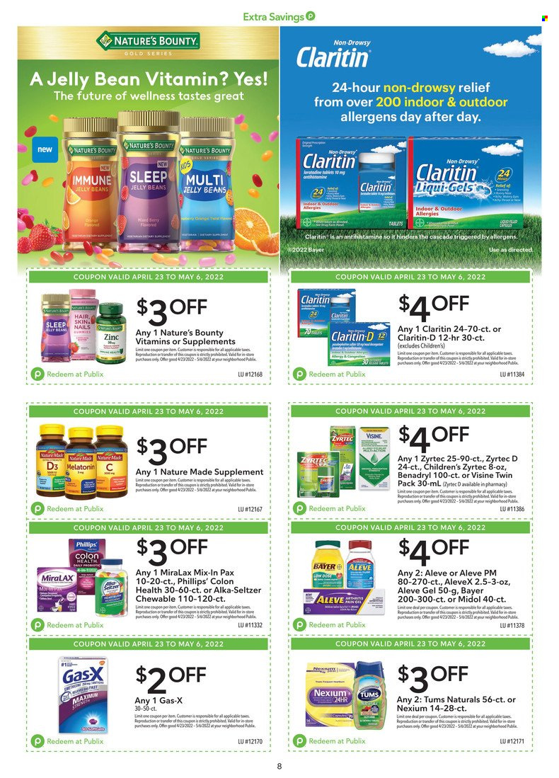 Publix ad - 04/23/2022 - 05/06/2022. Page 8