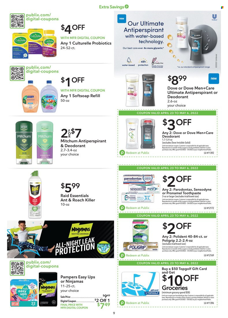 Publix ad - 04/23/2022 - 05/06/2022. Page 9