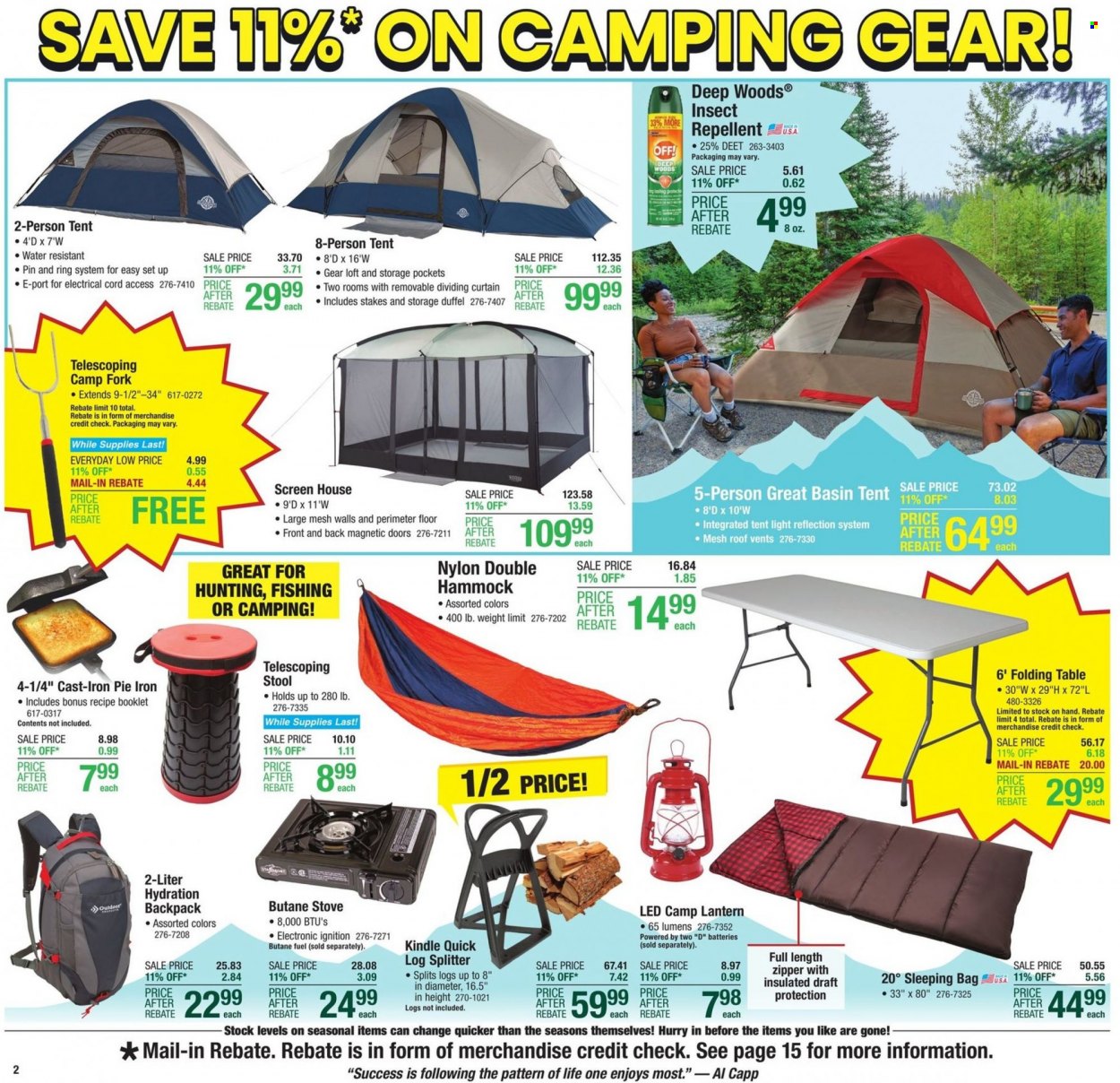 Menards ad - 04/27/2022 - 05/07/2022. Page 2