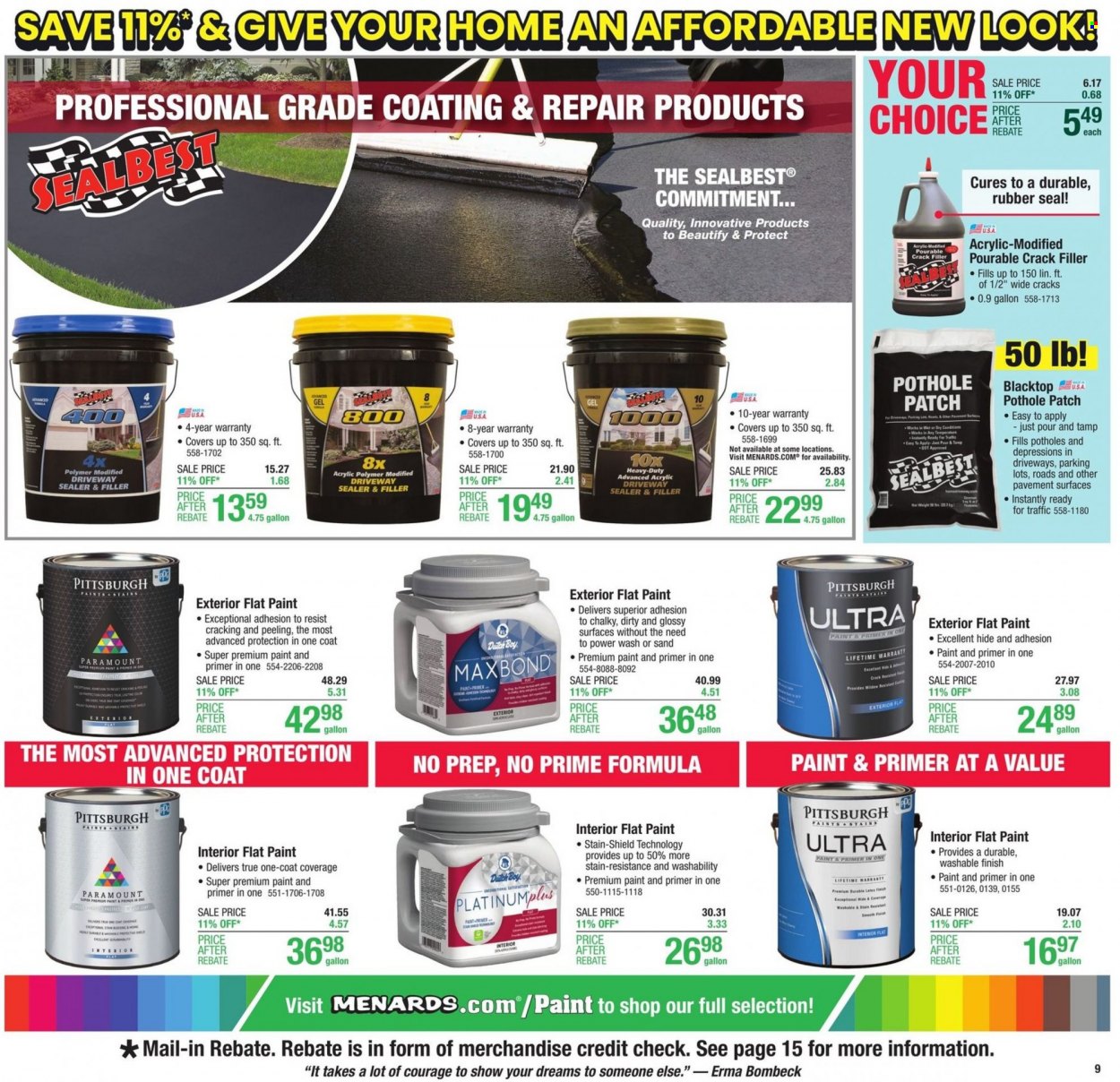 Menards ad - 04/27/2022 - 05/07/2022. Page 10