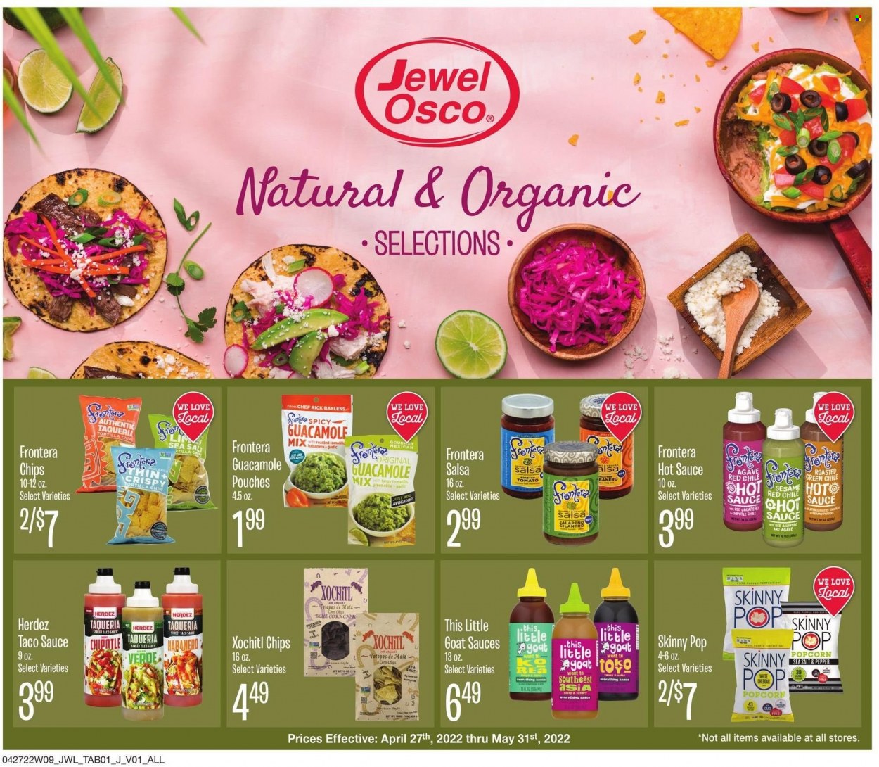 Jewel Osco ad - 04/27/2022 - 05/31/2022. Page 1