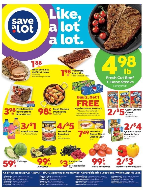 Save a Lot ad - 04/27/2022 - 05/03/2022. Page 1