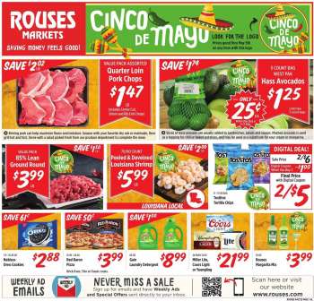 Rouses Markets Flyer - 04/27/2022 - 05/04/2022.